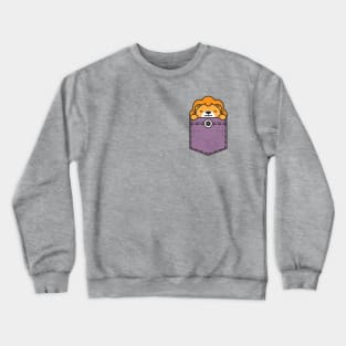 Pocket Lion Crewneck Sweatshirt